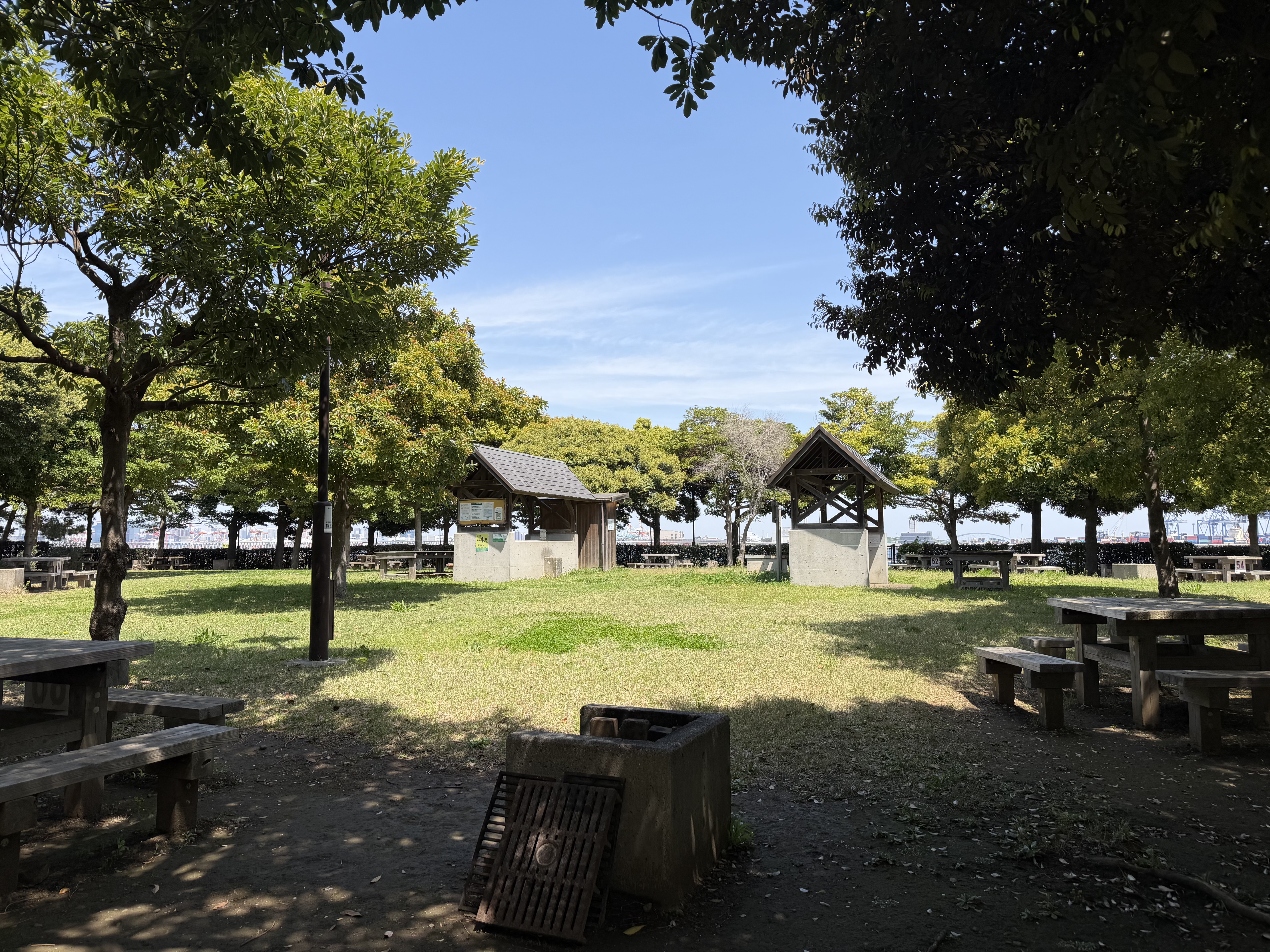 城南島海浜公園 第二キャンプ場