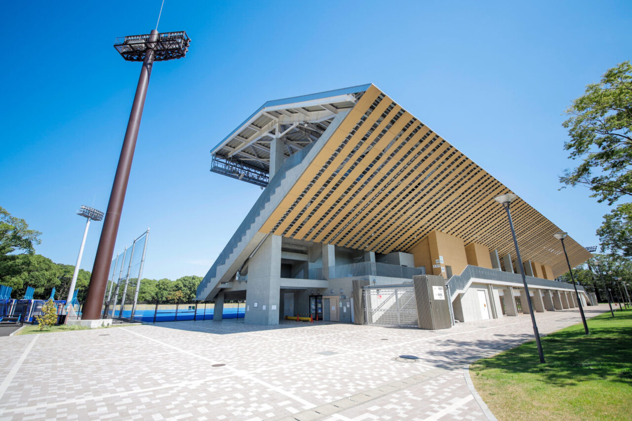 大井ホッケー競技場 メインピッチ観客席